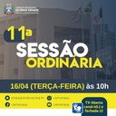 11ª SESSÃO ORDINÁRIA 