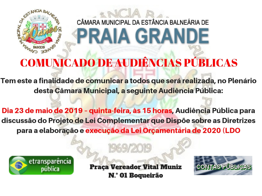 'Audiência Pública'